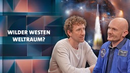 Louis Klamroth und Alexander Gerst