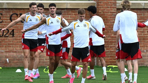 Abschlusstraining vor dem zweiten WM-Gruppenspiel gegen die Elfenbeinküste