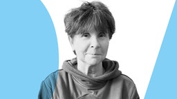 Das Autorenporträt des ARD Radiofeature " Lithiumland Deutschland – Der Preis der Zukunft" zeigt ein Porträt der Autorin Heidi Mühlenberg. 