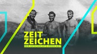 Gusch, Karl und Fritz bei der Ankunft auf den Galapagos-Inseln