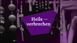 Das Beitragsbild "Heilsverbrechen - der Fall Rupnik" zeigt eine Grafik mit der Aufschrift Heilsverbrechen