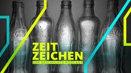 Mehrere alte Coca-Cola Flaschen