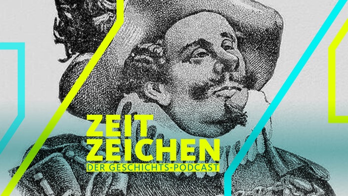 Portätzeichnung Cyrano de Bergeracs
