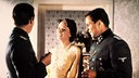 Filmszene aus "Aus einem deutschen Leben" von 1977, Götz George als SS-Offizier Franz Lang (rechts) und Elisabeth Schwarz als Else Lang