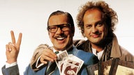 Filmplakat zum Spielfilm "Schtonk" (1991) mit Götz George und Uwe Ochsenknecht