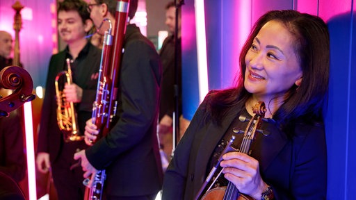 Musiker:innen des WDR Funkhausorchesters