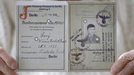 Kinderausweis von Werner Herbert Levy, der 1939 mit einem Kindertransport von Berlin nach London gebracht wurde