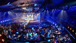 Blick auf die ESC-Bühne, 14.05.2026.