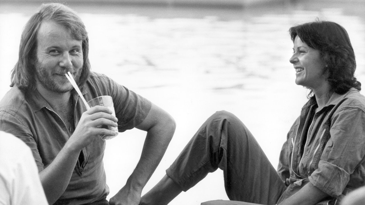 Anni-Frid Lyngstad mit Benny Andersson