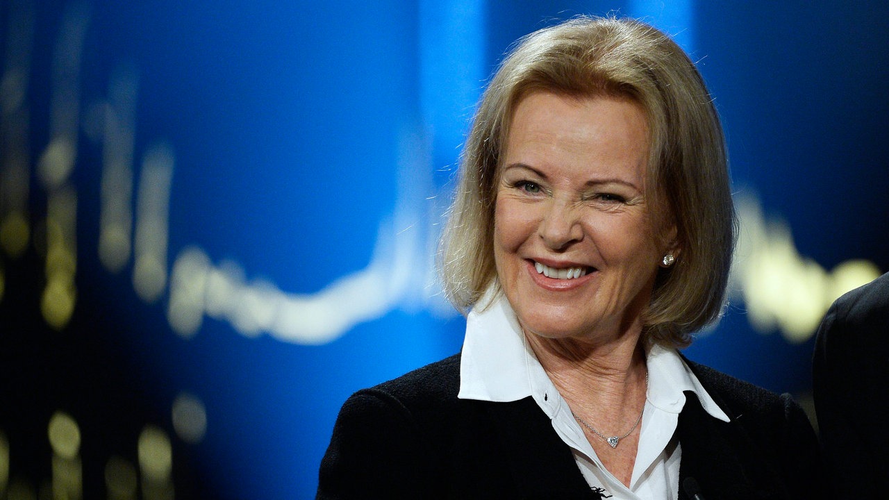 Anni-Frid Lyngstad 2014 in Stockholm