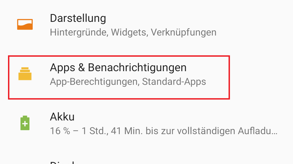 Sony Xperia XA2 mit Android 9