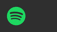 Spotify Logo vor dunklem Hintergrund