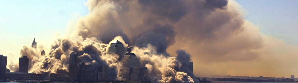 Manhattan liegt unter einer dicken Rauchwolke