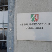 Journalisten vor dem OLG Düsseldorf