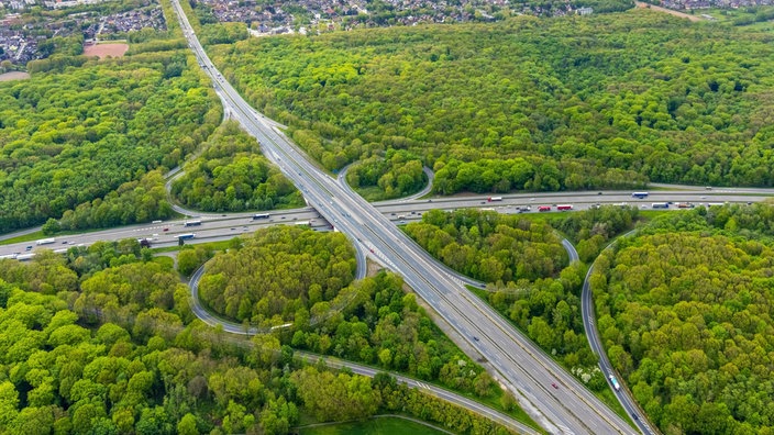 Autobahndreieck Oberhausen (Archivbild von 2021)