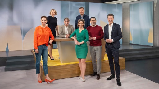 Morgenmagazin Gruppenbild Moderatoren und Moderatorinnen