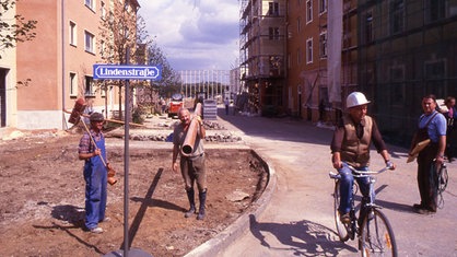 Lindenstrasse Kulisse Bau