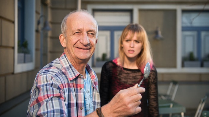 Adi und Jack auf der Lindenstraße