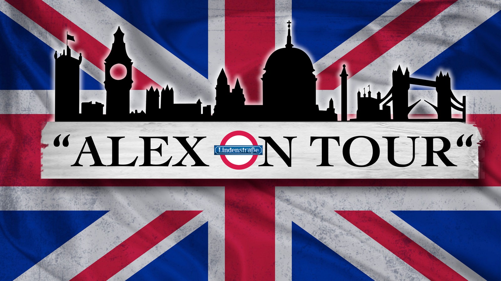 Alex sitzt in einem Bus in London