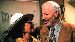 Blut ist dicker als Wasser. Tante Betty (Marlene Riphahn) und Neffe Schiller (Bill Mockridge).
