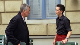 Bruno schimpft mit Fabian