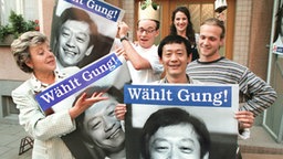 Die "Wählt Gung"-Aktion