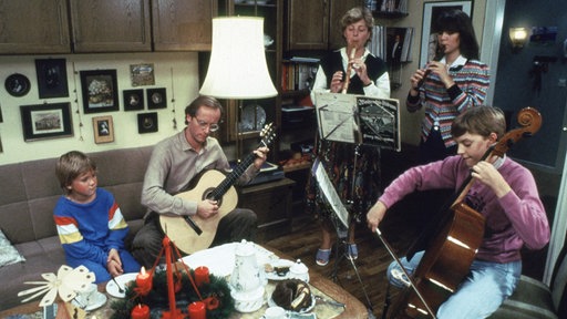 Hausmusik bei Familie Beimer