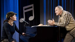 Kitty und Hajo im Jazzclub "Schneerot"
