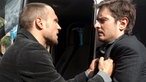 Sebastian (Juri Padél, links) lässt Timo (Michael Baral) keine Wahl: Heute muss der Anschlag stattfinden.