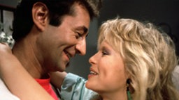 Stefan und Tanja in "rein freundschaftlicher" Pose.