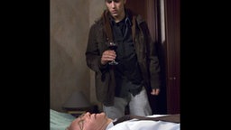 Tom und Hans am Set