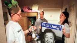"Wählt Gung!" - Wird Gung Deutschlands Kanzler?