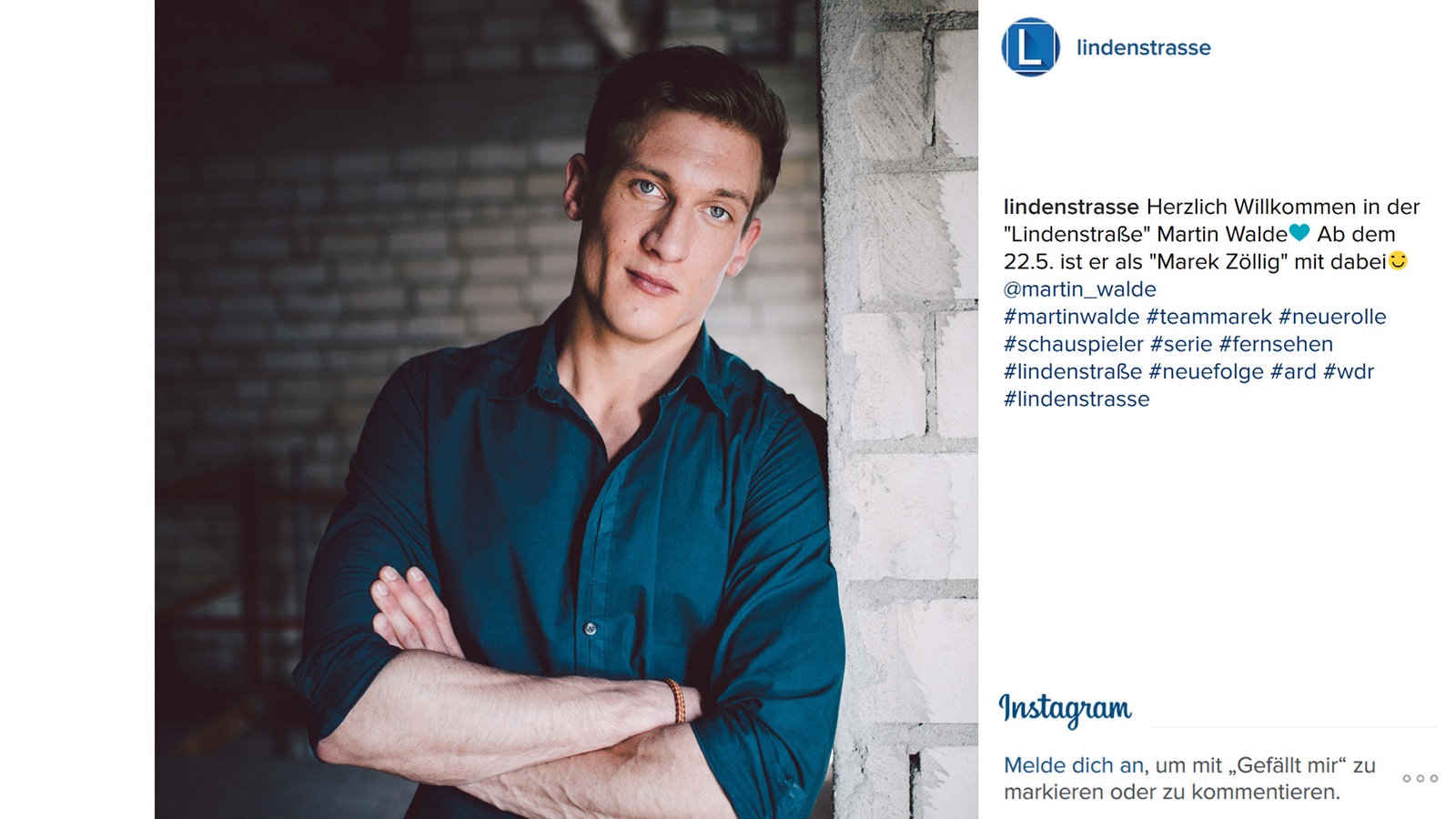 Lindenstraße bei Instagram
