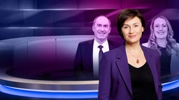 Sandra Maischberger, Hubert Aiwanger, Katharina Dröge