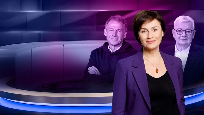 Sandra Maischberger, Jürgen Klinsmann, Joschka Fischer