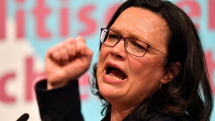 Andrea Nahles, SPDFraktionsvorsitzende