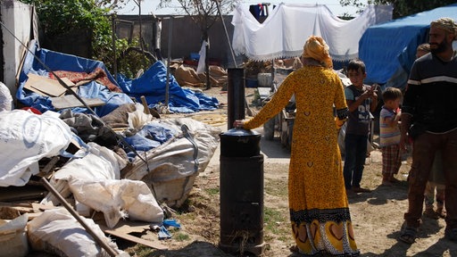 Ein Flüchtlingscamp in der türkischen Provinz Izmir.