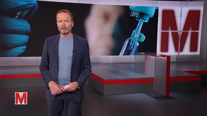 Moderator Georg Restle im Monitor-Studio