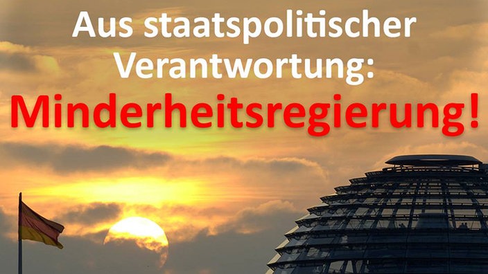 Grafik Minderheitsregierung
