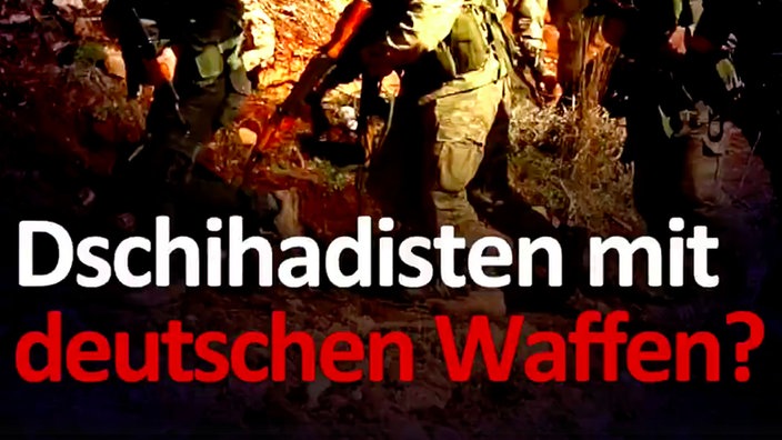 Dschihadisten mit deutschen Waffen?