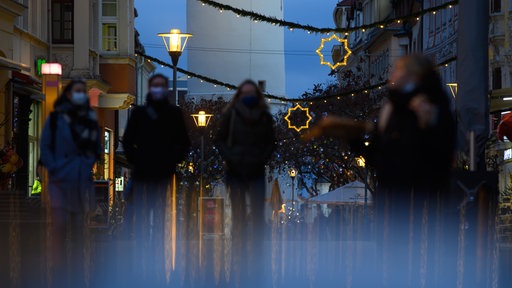 Fußgängerzone in Bautzen am 30.11.2020