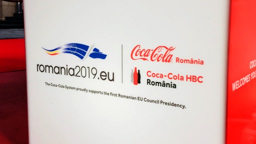 Logo der rumänischen EU-Ratspräsidentschaft