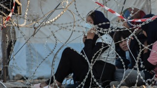 Das Flüchtlingslager Kara Tepe auf der griechischen Insel Lesbos am 19. September 2020.