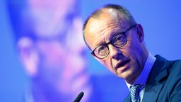 CDU-Vorsitzender Friedrich Merz spricht beim jährlichen Wirtschaftstag des CDU-Wirtschaftsrates (31.05.2022).