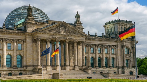 Das Reichstagsgebäude in Berlin
