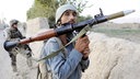 Afghanischer Soldat mit Panzerfaust