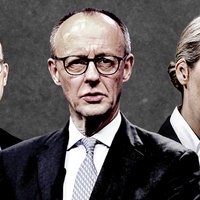 Jens Spahn (CDU), Friedrich Merz (CDU) und Alice Weidel (AfD)