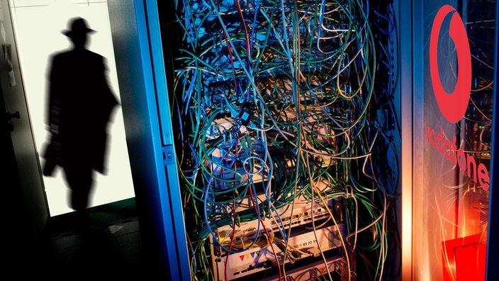 Symbolbild Serverschrank Vodafone