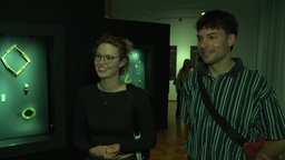 Michelle und Marco beim Gallery Crush-Speeddating