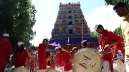 Eröffnung des Hindu-Tempels in Berlin